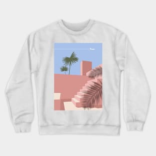 Boho travel art. Morocco #3 Crewneck Sweatshirt